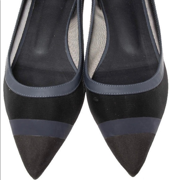 Fendi authentic pointed mesh flats - Picture 2 of 9